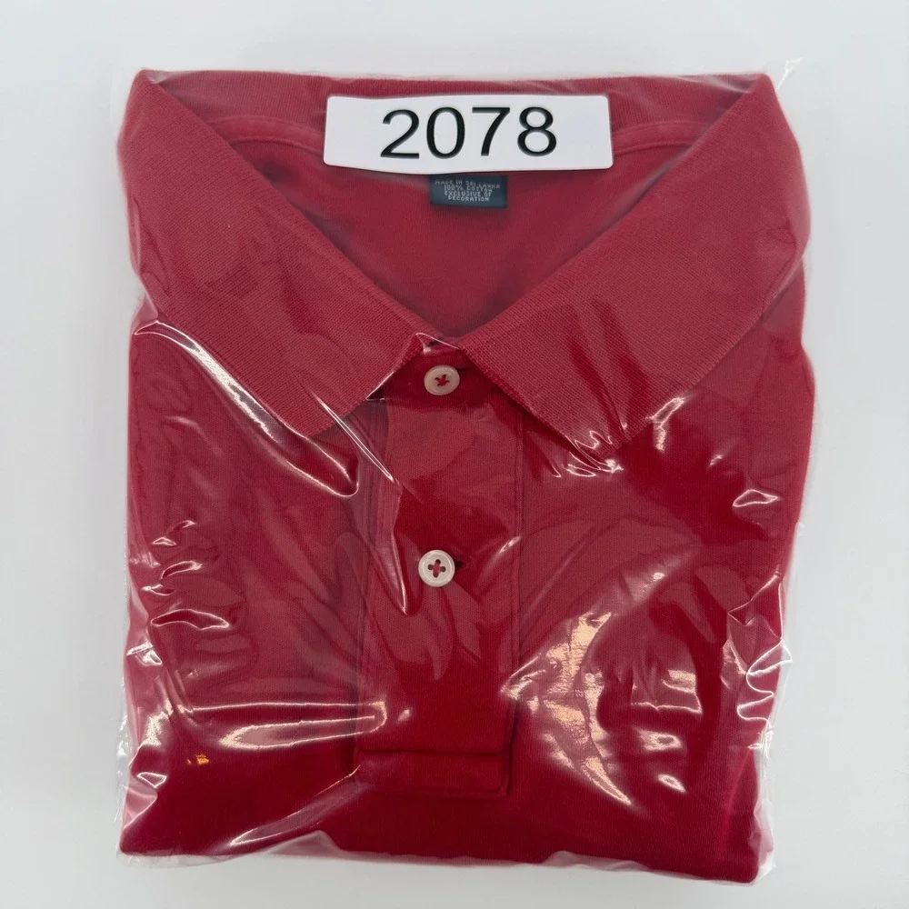 Polo Ralph Lauren Polo Shirt Mens XL Red Short Sleeve Embroidered Pony Logo